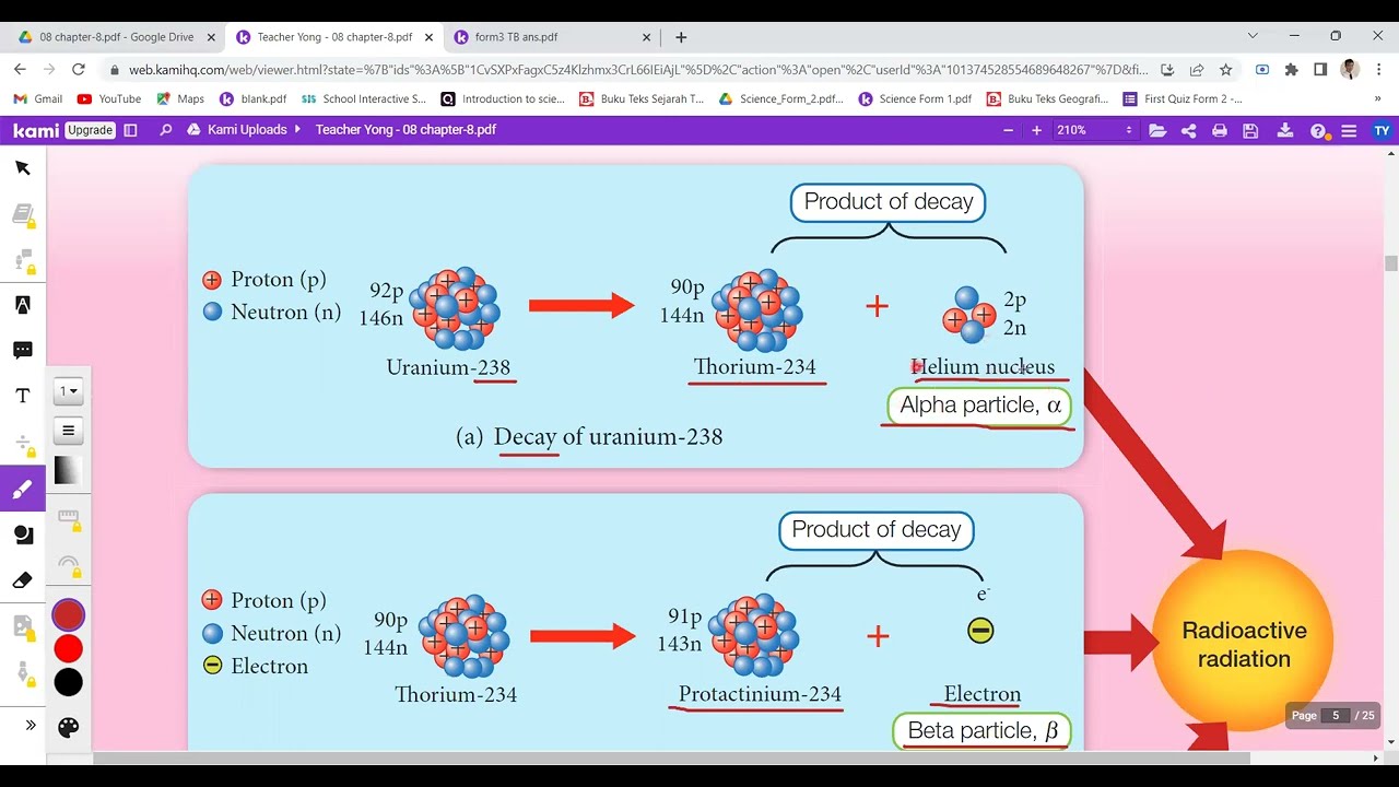 Form 3 KSSM Chapter 8.1 (part 1) 华语解释 辐射的发现(Discover Of Radioactivity ...