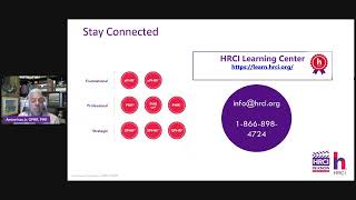 HRCI Governance - Exam Development Panel (iv)