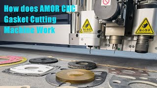 How does AMOR CNC Gasket Cutting Machine Work | Automatic Gasket Cutting Machine