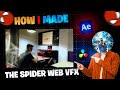 How to create Spider Man Web VFX Using After Effects & DaVinci resolve