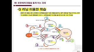 [12주차] 인공지능개론 (강화학습 예제소개로봇 양팔올리기), [성균관대학교 오하영교수]