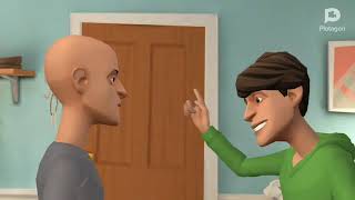 Classic Caillou Changes GoAnimate Into Plotagon/Grounded