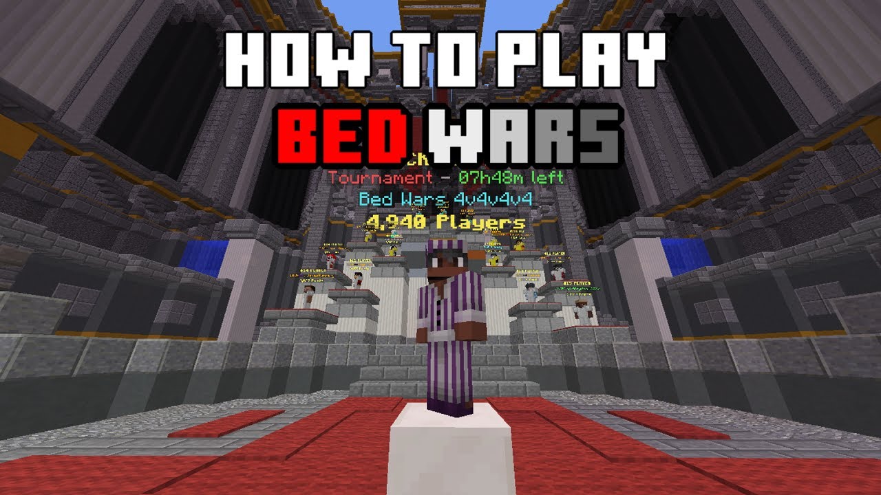 How To Play Minecraft Bedwars - YouTube