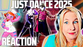 JUST DANCE 2025 TRAILERS REACTION! (part 6 with CELINE DION?! Dubidubidu 🐱 CAT MEME & LORE 😳)