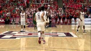 Arizona-Humboldt State Basketball Highlights 2012