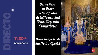 🔴 DIRECTO | 🙏🏻MISA SOLEMNE desde ⛪ San Pedro Apóstol |