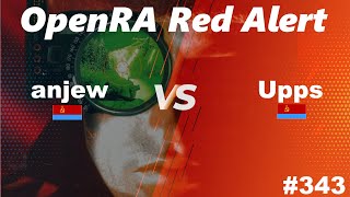 OpenRA Shoutcast #343: Upps versus Anjew [Red Alert]