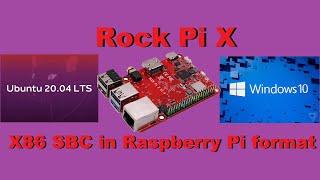 Rock Pi X - Full review - Windows and Linux