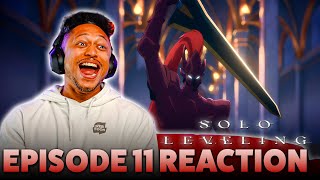 FINALLY! JinWoo vs Igris The BLOODRED! Solo Leveling Episode 11 REACTION