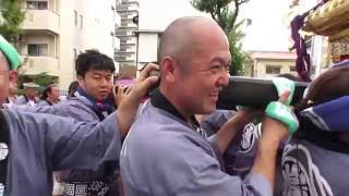 平成28年 草加瀬崎（富士）浅間神社12年に一度の大祭本社神輿渡御。