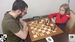 Wolverine (1998) vs Alice (1765). Chess Fight Night. CFN. Blitz