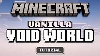 Create Void Worlds & Custom Superflats on A Minecraft Server (No Plugins/Mods)