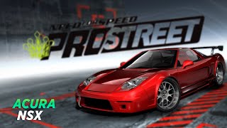 ACURA NSX - КАК FERRARI, НО ЯПОНСКАЯ (NFS ProStreet)