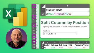 Split column by position - Power Query | @efficiency365