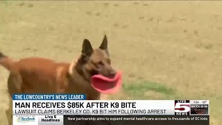 VIDEO: Man receives $85K after Berkeley Co. Sheriff’s K-9 bit him following arrest
