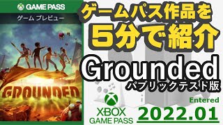 【GAMEPASS】Grounded（パブリックテスト版）【紹介】57パス目