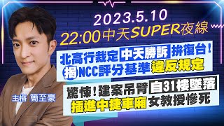 【中天SUPER夜線】北高行裁定\