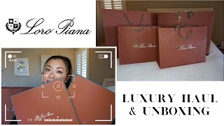 Loro Piana Luxury Haul \u0026 Unboxing (Hiroshi Fujiwara Collaboration) | Rachel Yip