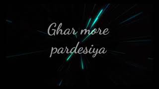 Ghar more pardesiya (8d bass boosted) -Shreya Ghoshal, Vaishali Mhade