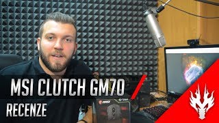 MSI Clutch GM70 unboxing/review [CZ]