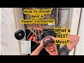 Google Nest Power Connector Install No C Wire