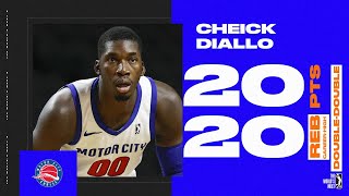 Cheick Diallo Posts 20 PTS \u0026 20 REB vs. Westchester Knicks