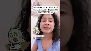 3 WAYS to INCREASE your chance to Study in Germany 🇩🇪 Study abroad #shorts 🔥