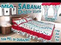 SÁBANAS DOBLE VUELO. Hermosas y Exclusivas