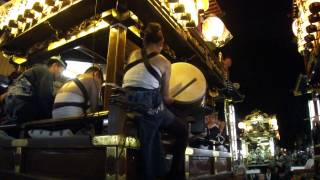 新津夏祭り　四之丁－上善道　囃子コラボ2014