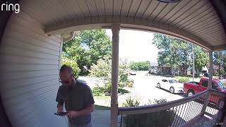 Delivery Driver Fired After Racist Slur Caught by Doorbell Cam