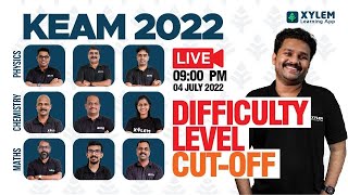 KEAM 2022 - CUT OFF | KEAM 2022 REVIEW | XYLEM KEAM