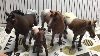 Moje Schleich sbírka koní |speciál za 200 odběratelů❤️❤️|