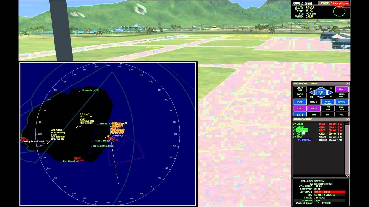 FSX ATC Student-"Basics" P-3 - YouTube