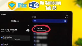 Fix Wi-fi Connected But No Internet Access on Samsung Galaxy Tab A8!