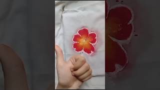 Diy Hibiscus Summer Top🌺 #easy #hibiscus #top #summer #subscribe