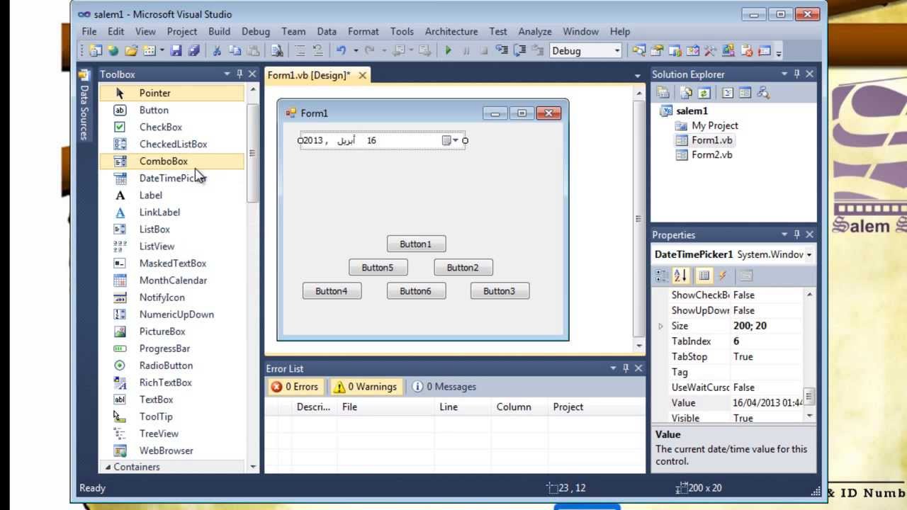 Introduction To Programming - Third Lecture : User Interface Visual ...