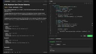 LeetCode Maximum Sum Circular Subarray Solution | 918 | Step-by-Step Explanation | Code Crack