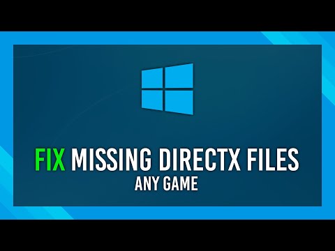 How to Recover a Missing DirectX DLL File