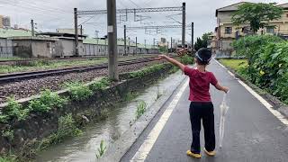 紅斑馬自強號 EMU1200 167次 彰化往潮州 田中經過