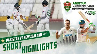 Short Highlights | Pakistan vs New Zealand | 1st Test Day 5 | PCB | MZ1L