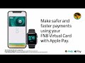 Apple Pay from FNB is here!