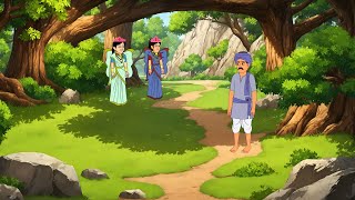 परी और किसान || Hindi Kahani || Fairytales || Story in Hindi || Cartoon Story