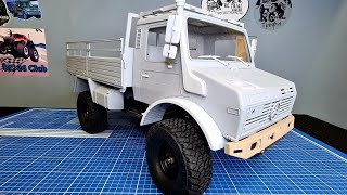 Превращаем унылый Traxxas trx4 FORD Bronco в Прикольный грузовик UNIMOG TRX 4. И все это за 15 000