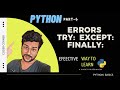 Python Error Handling: Mastering Try/Except Blocks