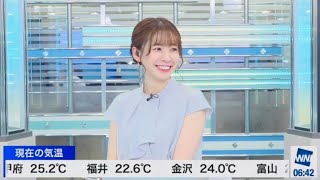 【高山奈々】777が怖い物を見た時の反応【ウェザーニュースlive】