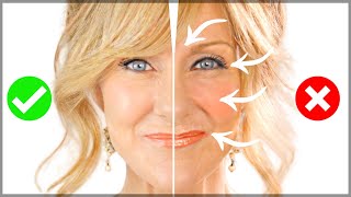 5 MAKEUP MISTAKES On Mature Skin Over 50 | Fabulous50s!
