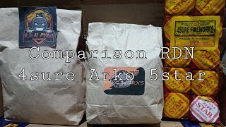 Comparison RDN 4sure Arko 5star🔥💥💯🥰