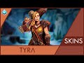 Paladins - All Tyra Skins | Preview