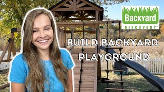 How to build the BACKYARD DISCOVERY ENDEAVOR SWING SET WITH GRAY SLIDE | Build Backyard Playground