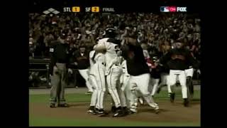 ONE day until Christmas? Here's No. 1 Kenny Lofton sending the Giants to the World Series in 2002!